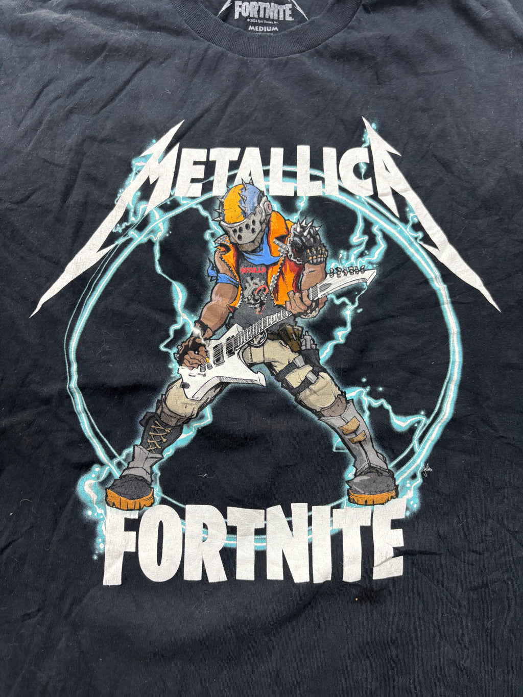 Metallica X Fortnite Tee - Medium
