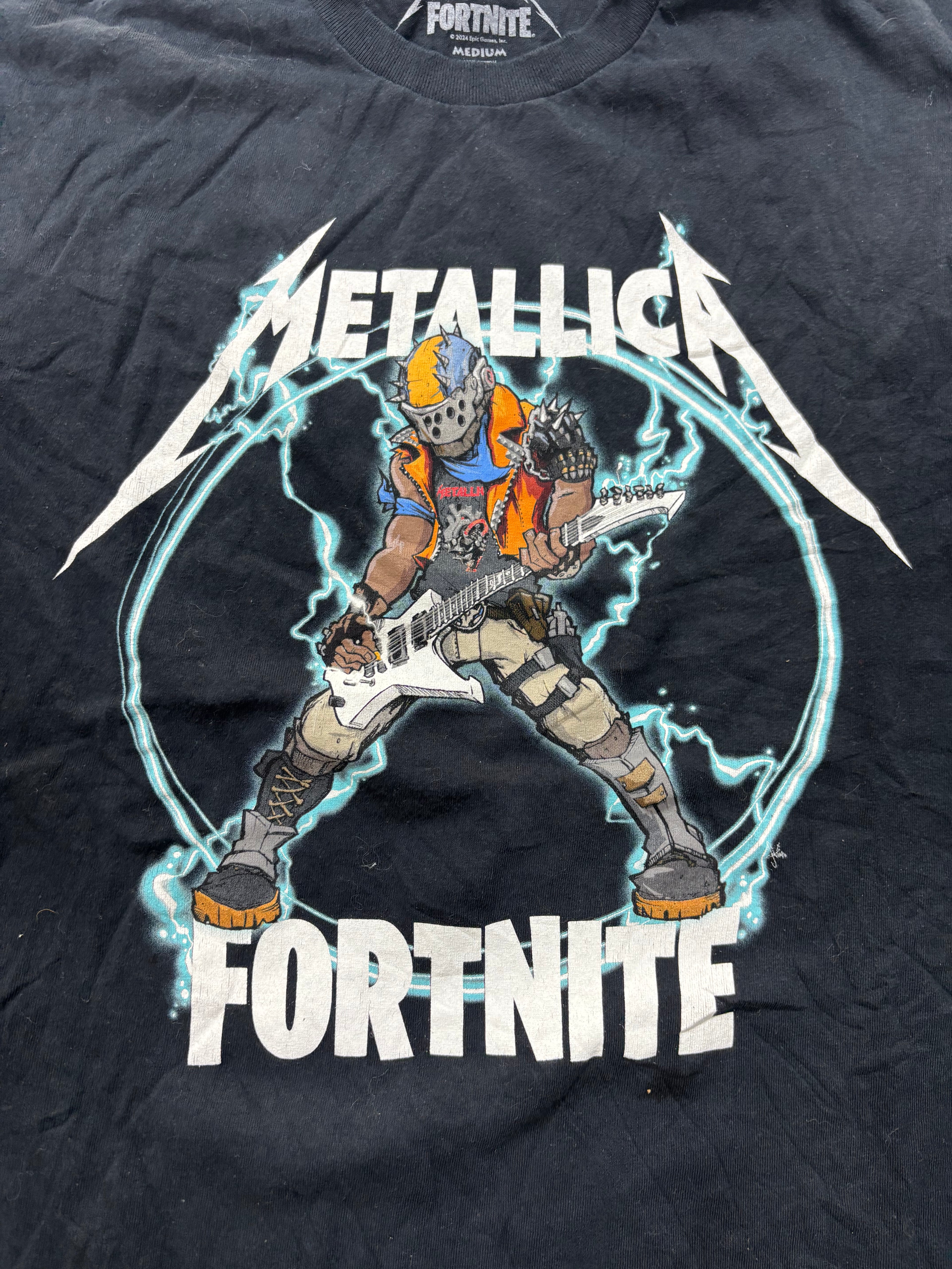 Metallica X Fortnite Tee - Medium