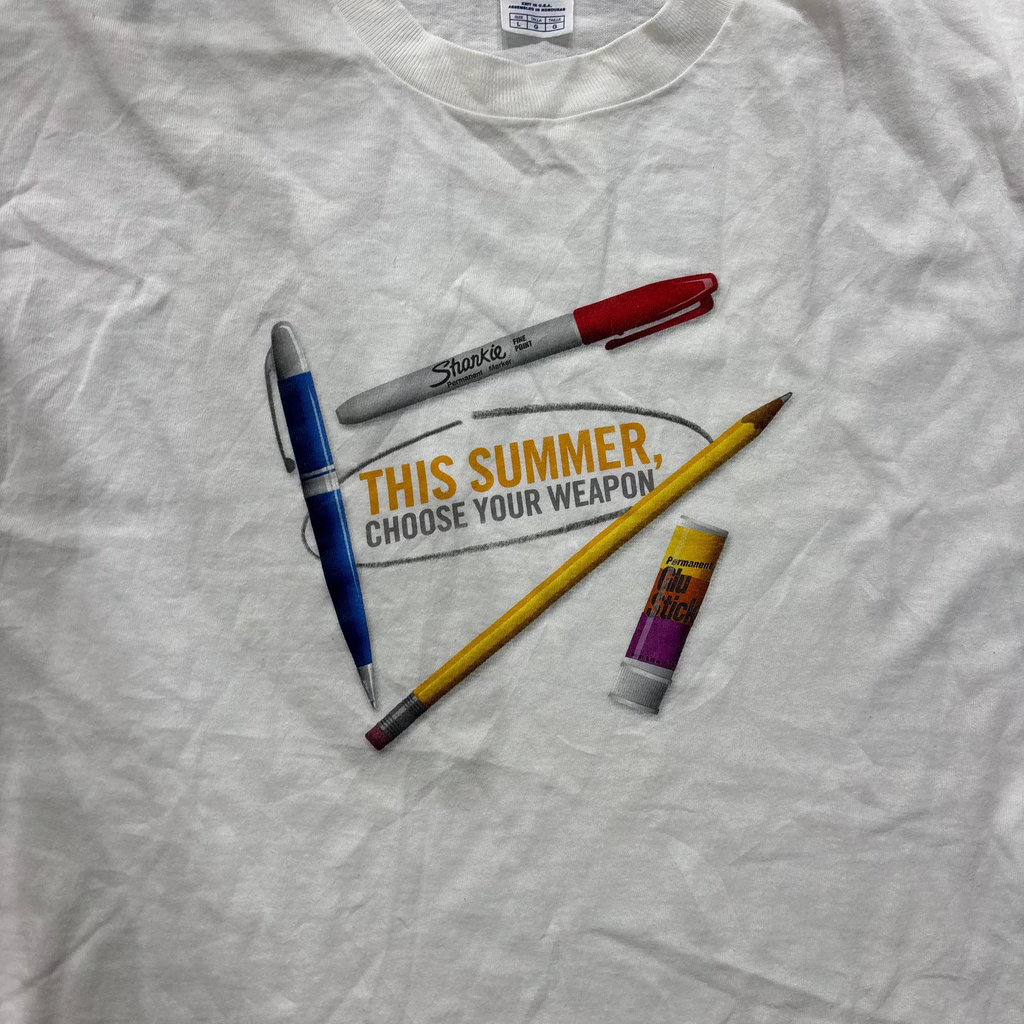 This Summer Choose Your Weapon Graphic Tee - L