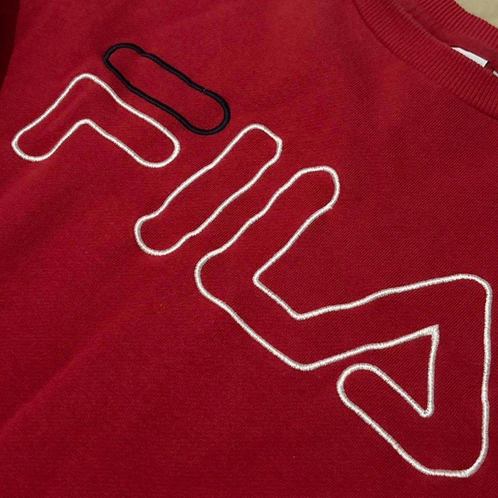 Fila Women's Red Sweatshirt - S
